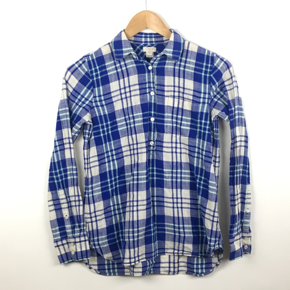 J crew women button down shirt xs